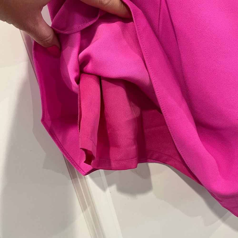 BNWT J Crew Hot Pink Skort Flowy Short - Picture 6 of 7